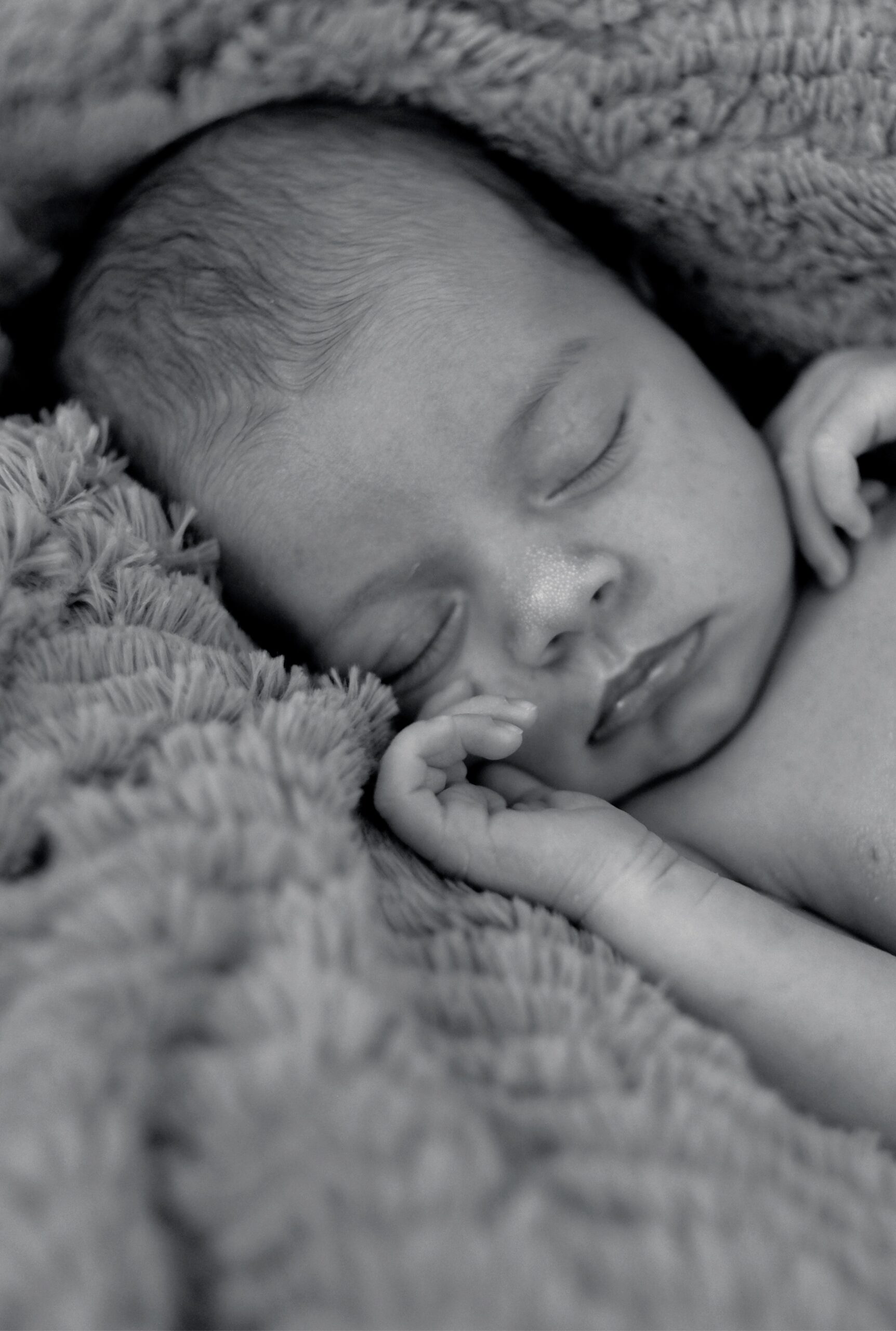 bébé noir et blanc 1